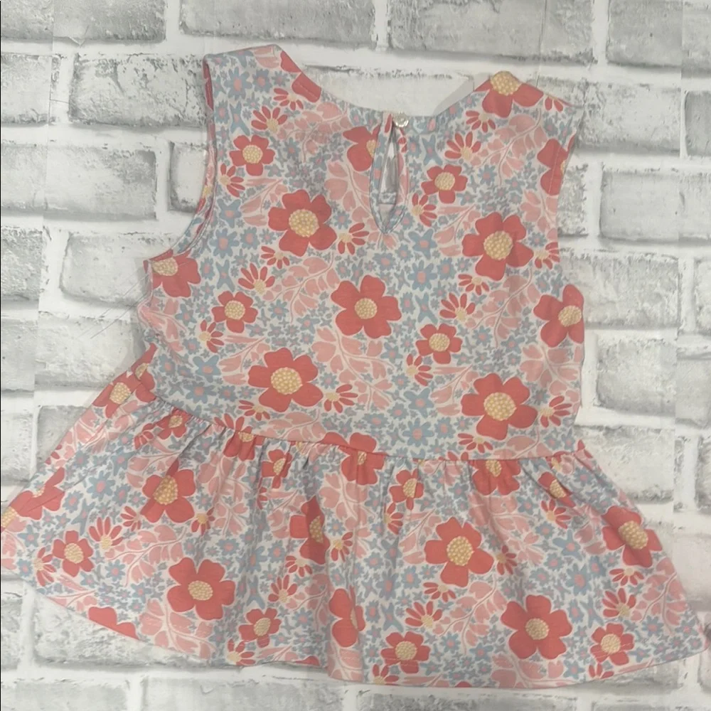 Limited Too Coral Floral Set NWOT